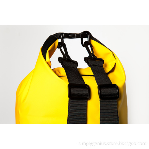 20L phone waterproof sling diving bag with frong zipper pouch